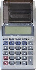 casio HR-8L (GY)